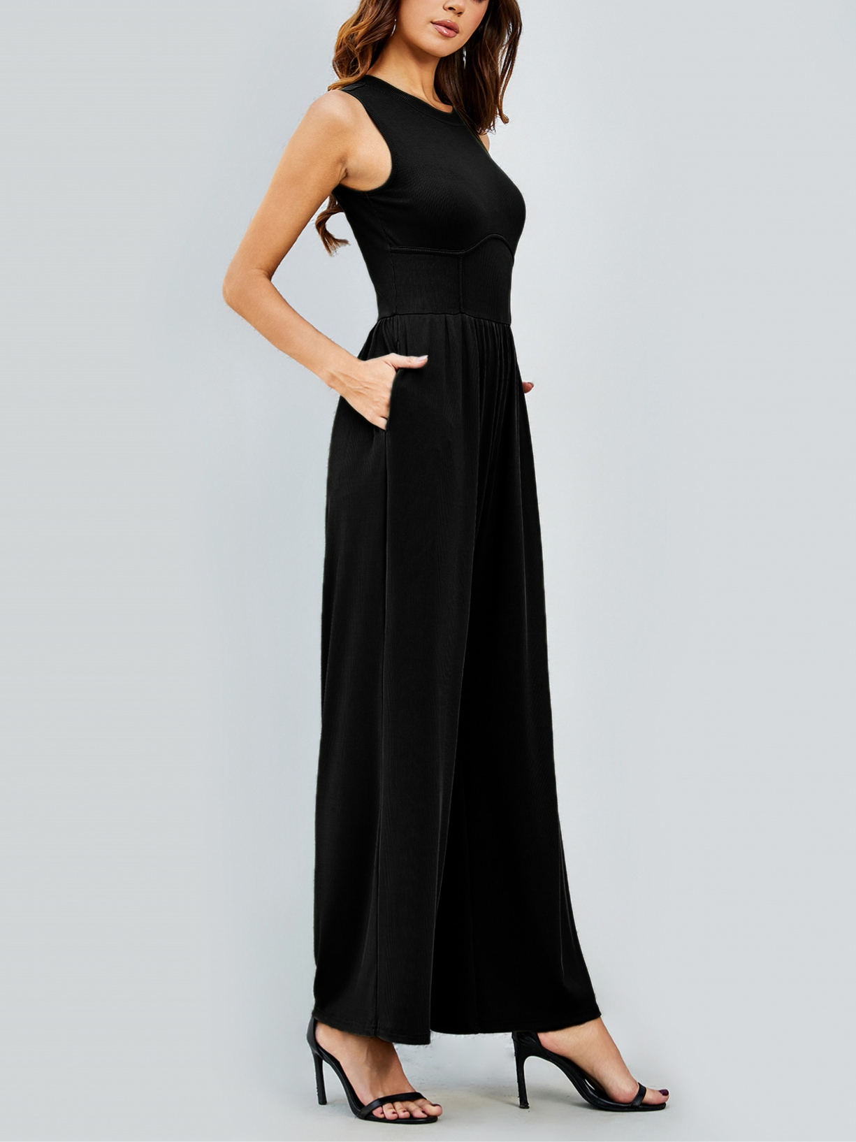 Women's Sleeveless Tank Top Casual Jumpsuit (Buy 2 Free Shipping)-hivebabe.com