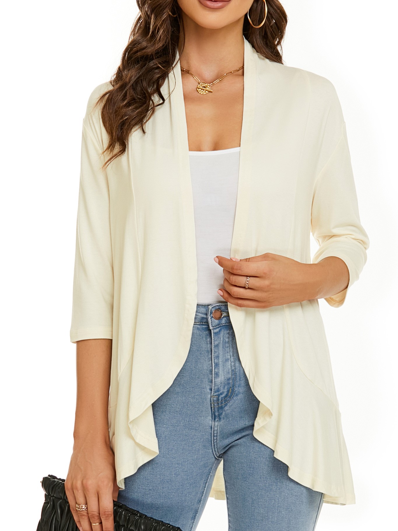 Women's Casual Lightweight Open Front Cardigans