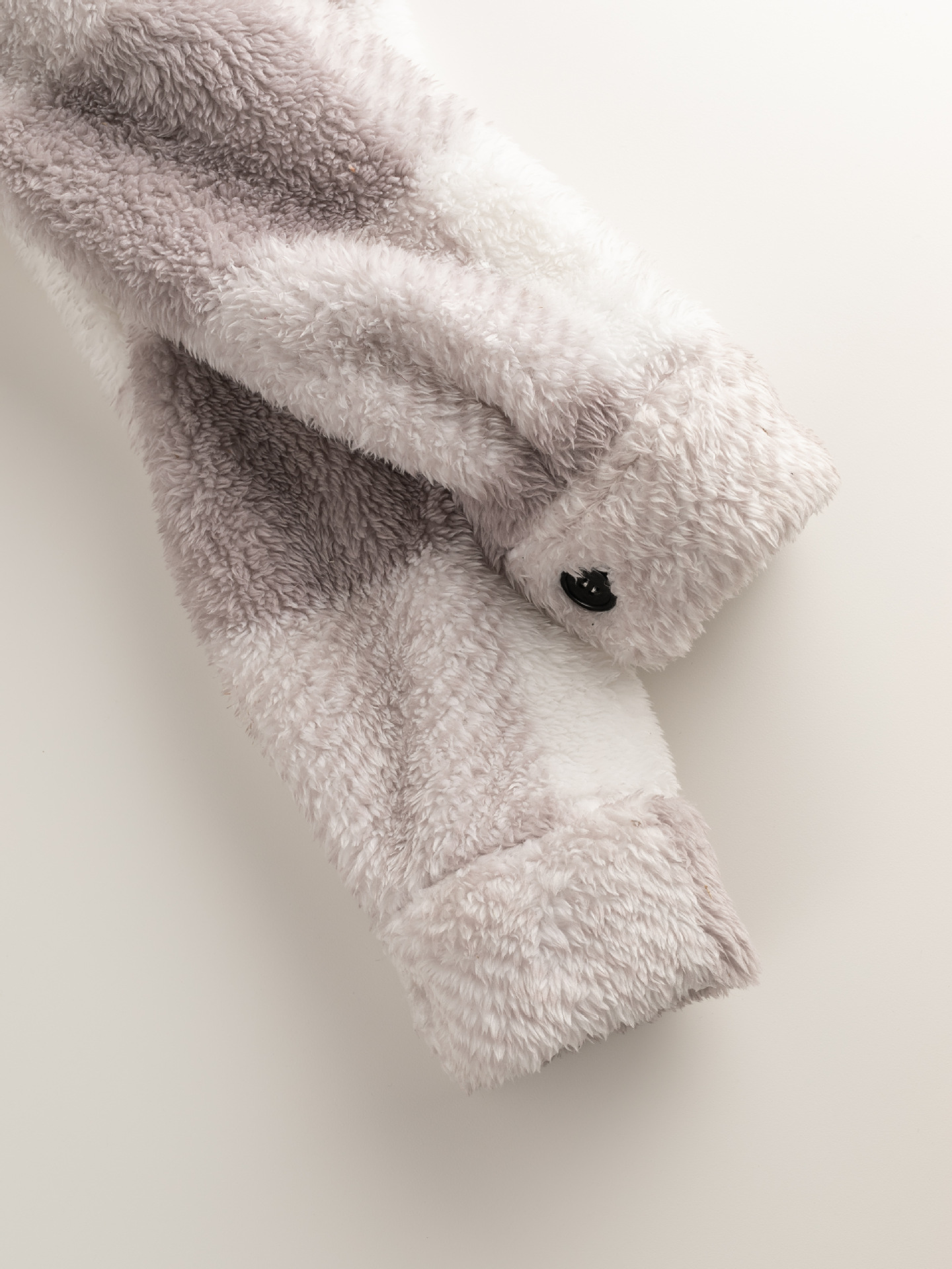 Women's Plaid Print Drop Shoulder Flap Pocket Teddy Coat jackets(BUY 2 FREE SHIPPING)