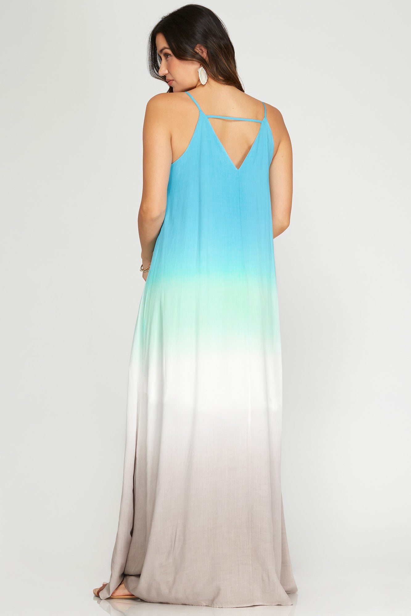 2024 HOT SALE-Ombre and Out Maxi Dress