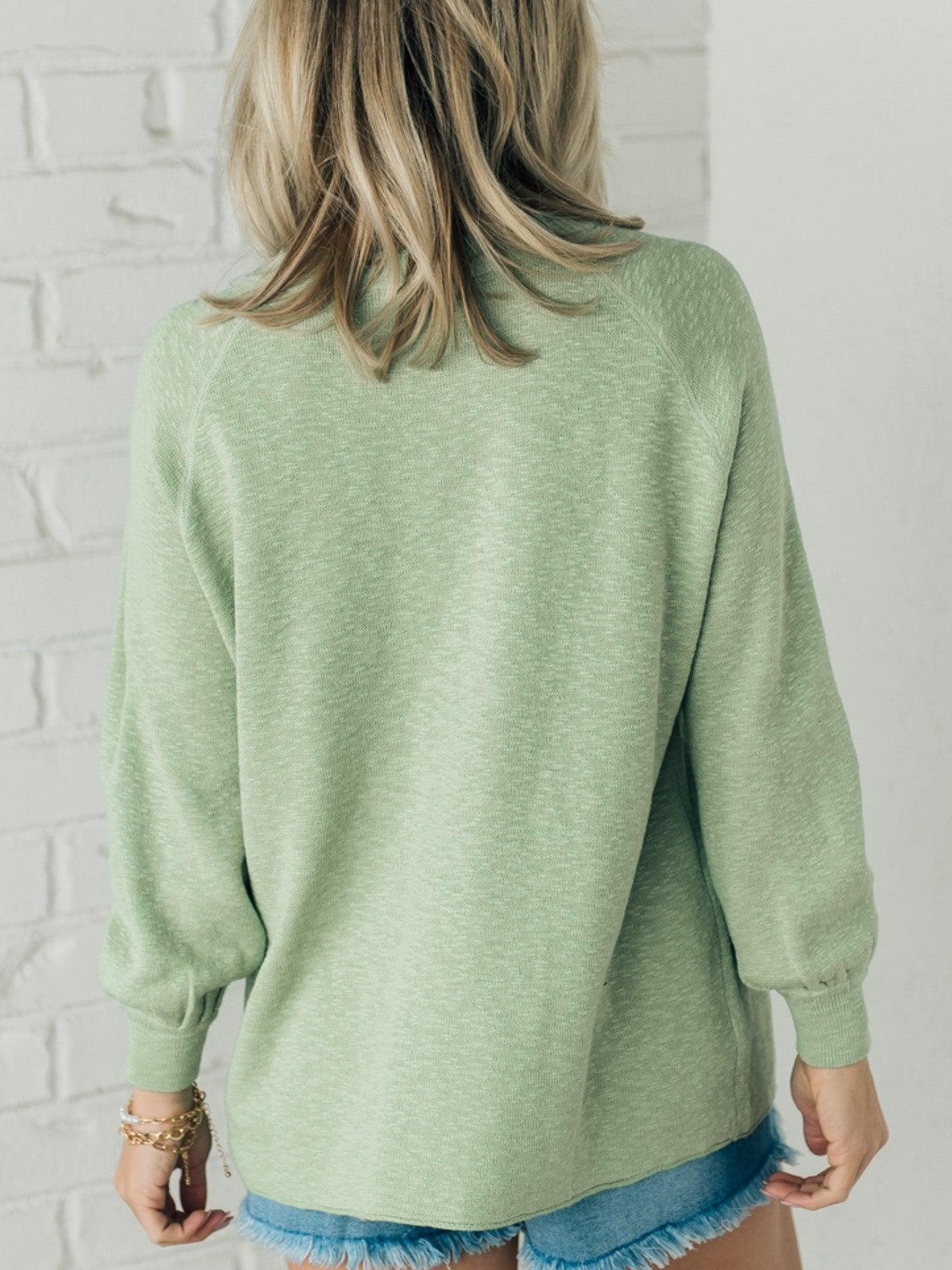 HOT SALE Crew Neck Jacquard Pullover
