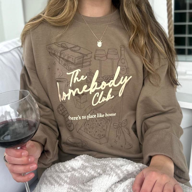 PUFF 'The Homebody Club' Casual Sweatshirt(Buy 2 Free Shipping)
