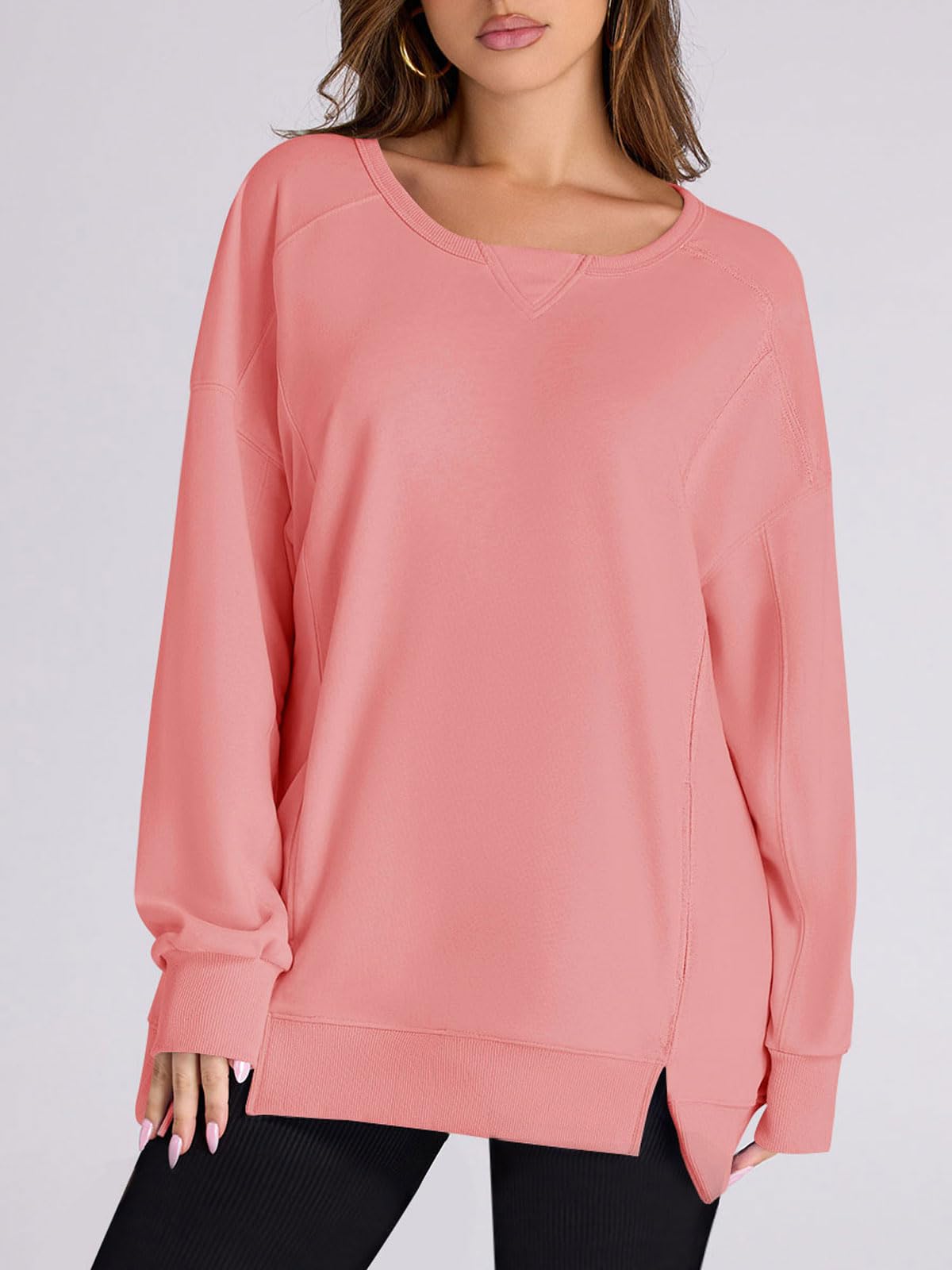 2024 Fall New Women‘s Oversized Pullover with Pockets(buy 2 10% OFF)