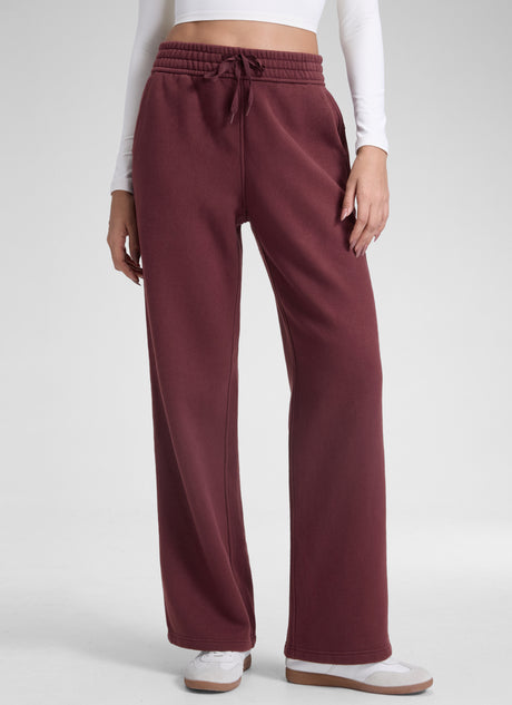 Fleece Lined Straight Leg Sweatpant (BUY 2 FREE SHIPPING)