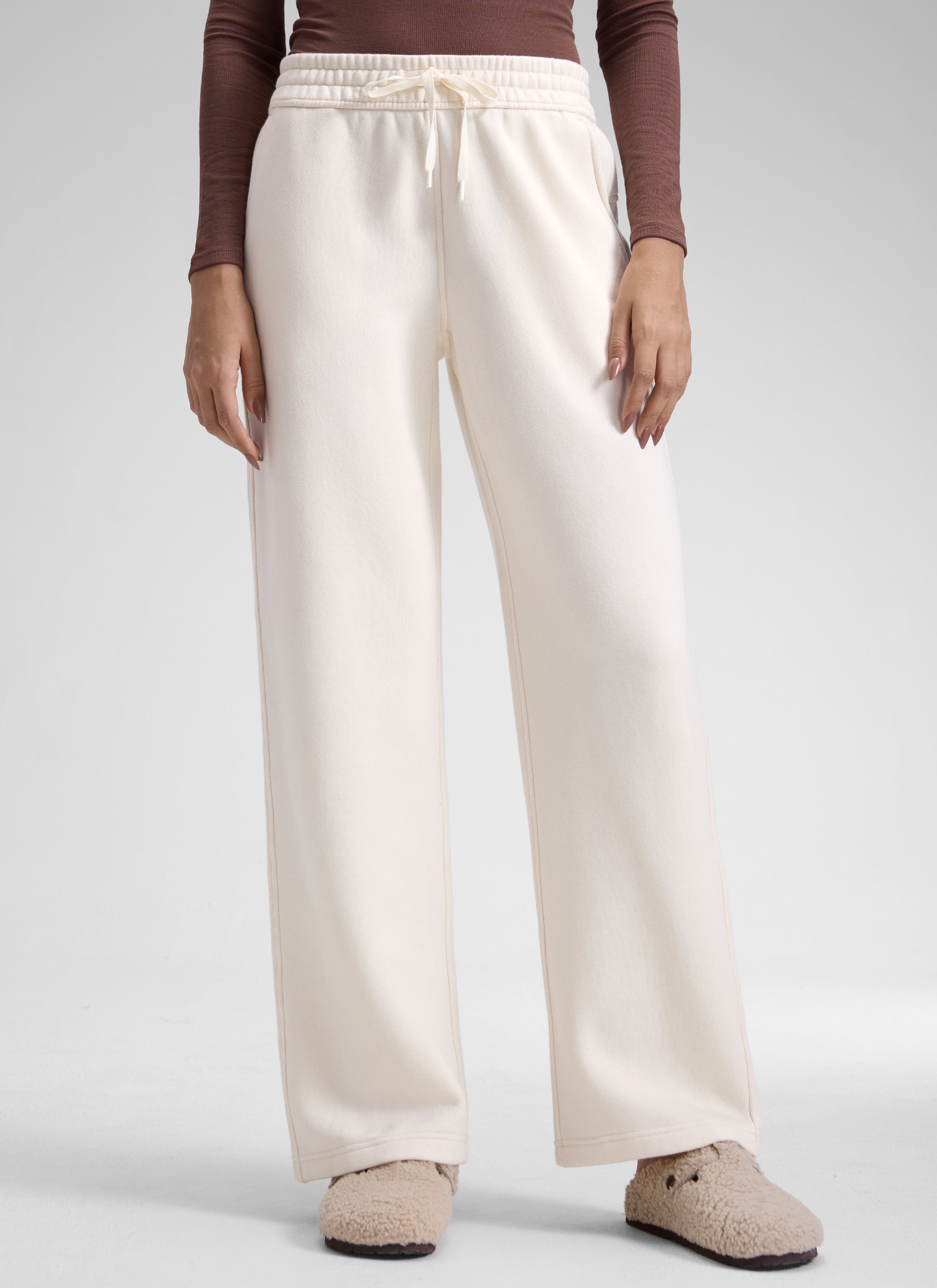 Fleece Lined Straight Leg Sweatpant (BUY 2 FREE SHIPPING)