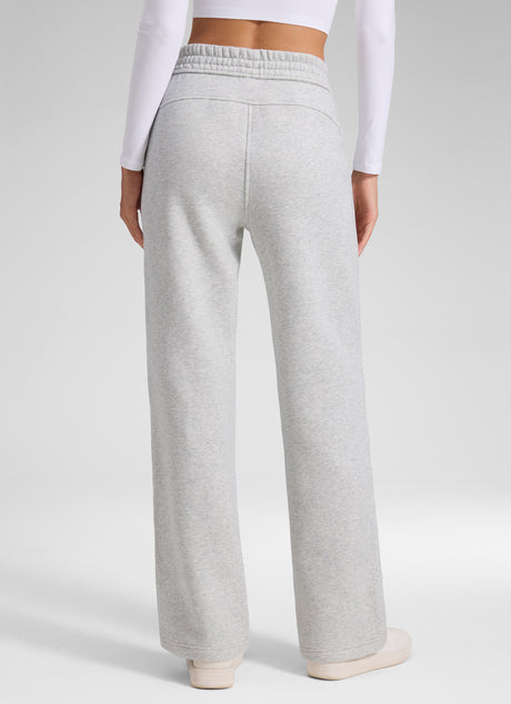 Fleece Lined Straight Leg Sweatpant (BUY 2 FREE SHIPPING)