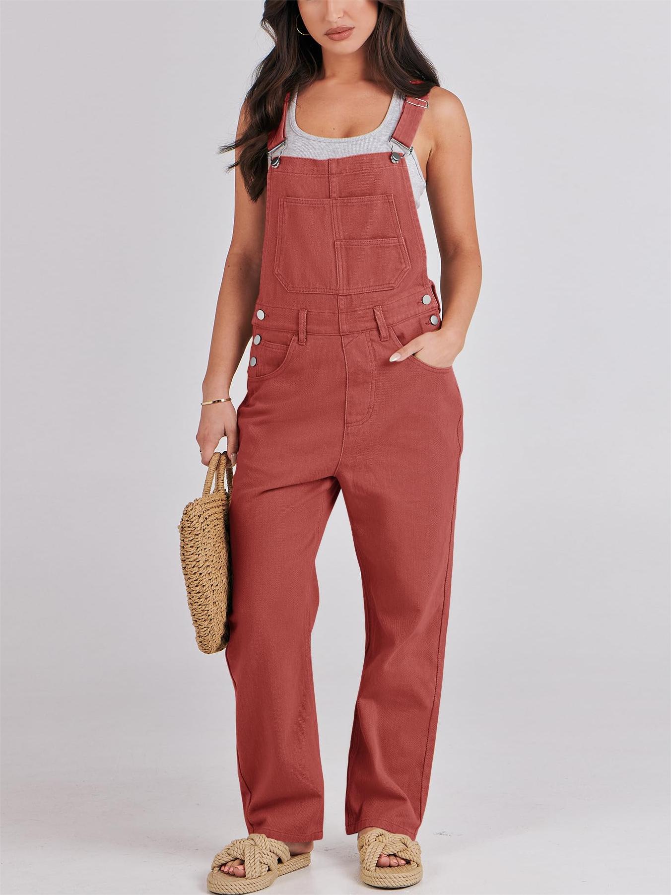 2023 New Comfortable Adjustable Shoulder Strap Suspender Jeans(Buy 2 Free Shipping)