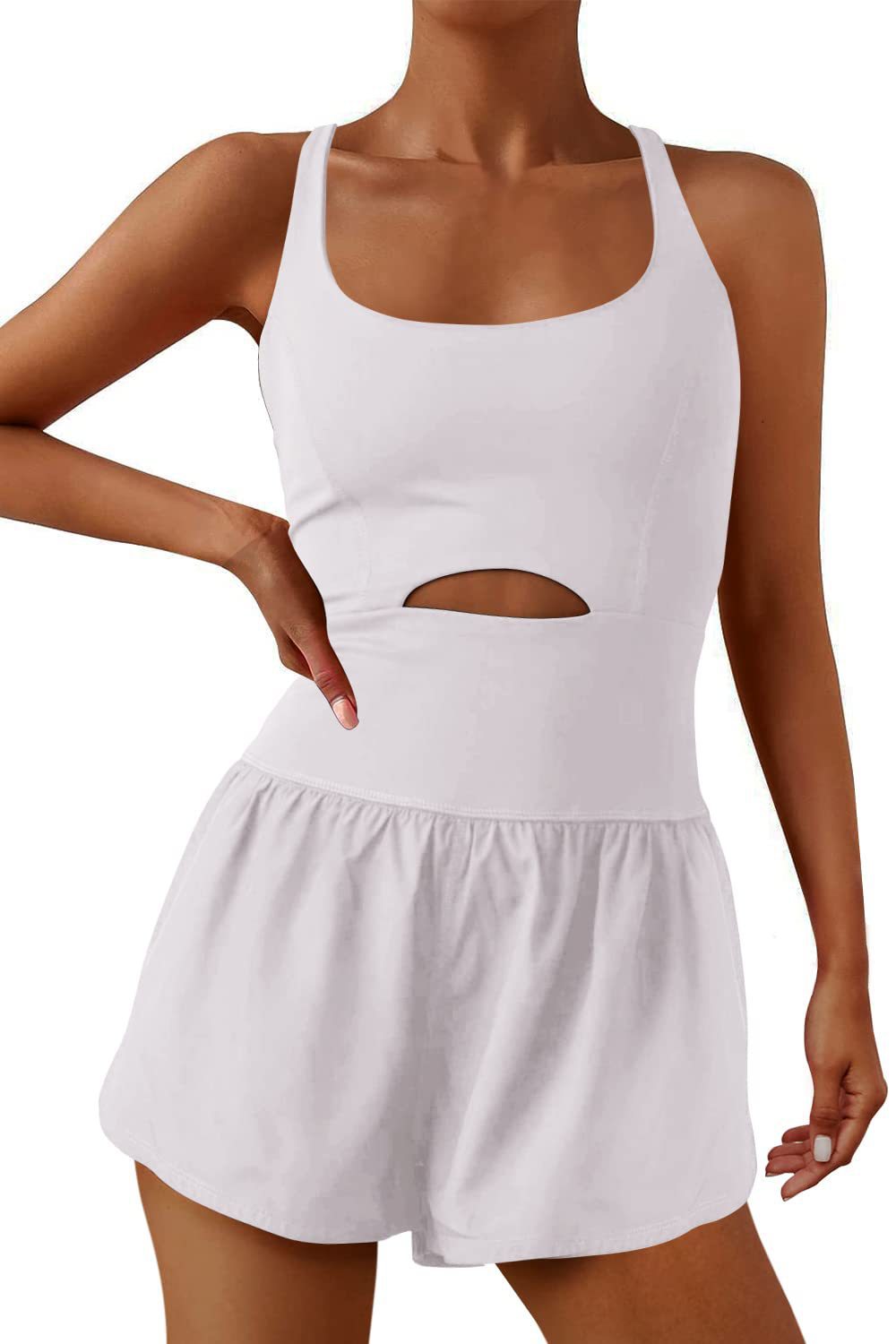 HOT SALES🔥🔥50% OFF Athletic Romper One Piece Jumpsuit Shorts