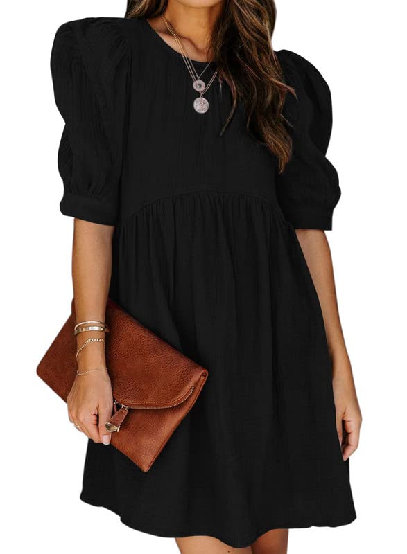 Ruffle Chiffon Waisted Mini Short Swing Dress(BUY 2 FREE SHIPPING)