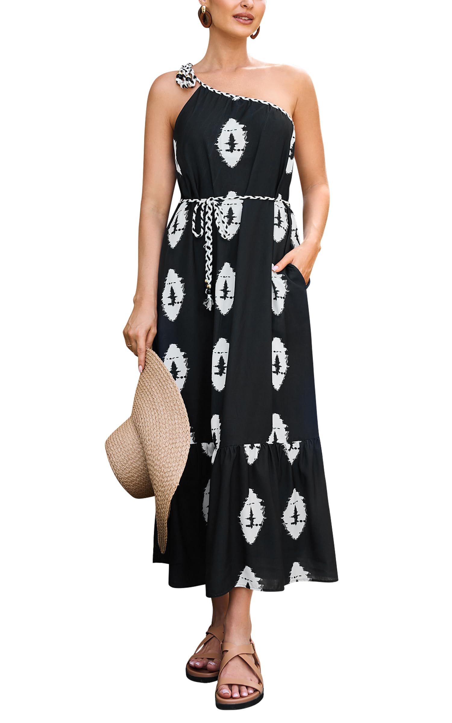 2024 Women's Floral Print Maxi Dress