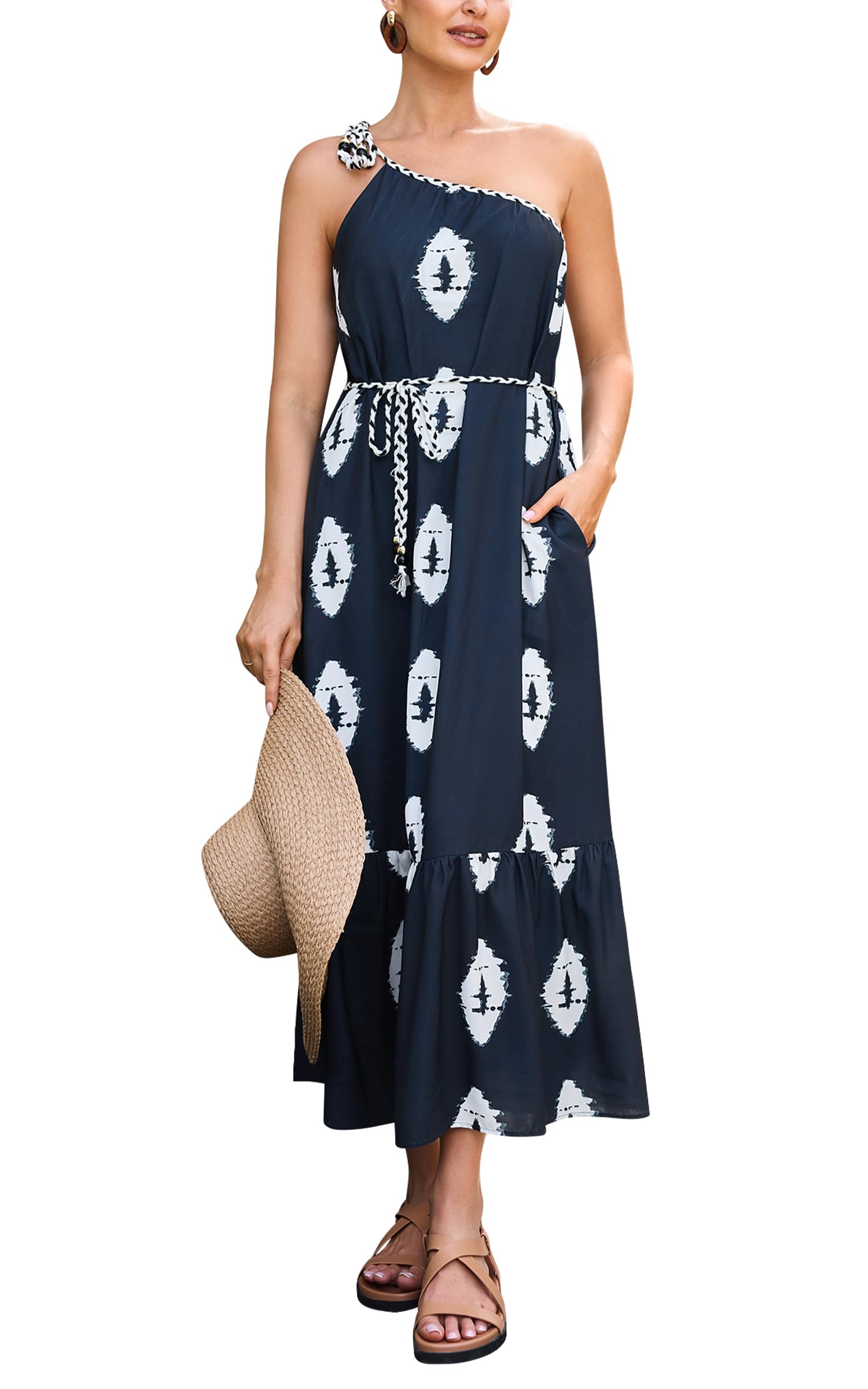 2024 Women's Floral Print Maxi Dress
