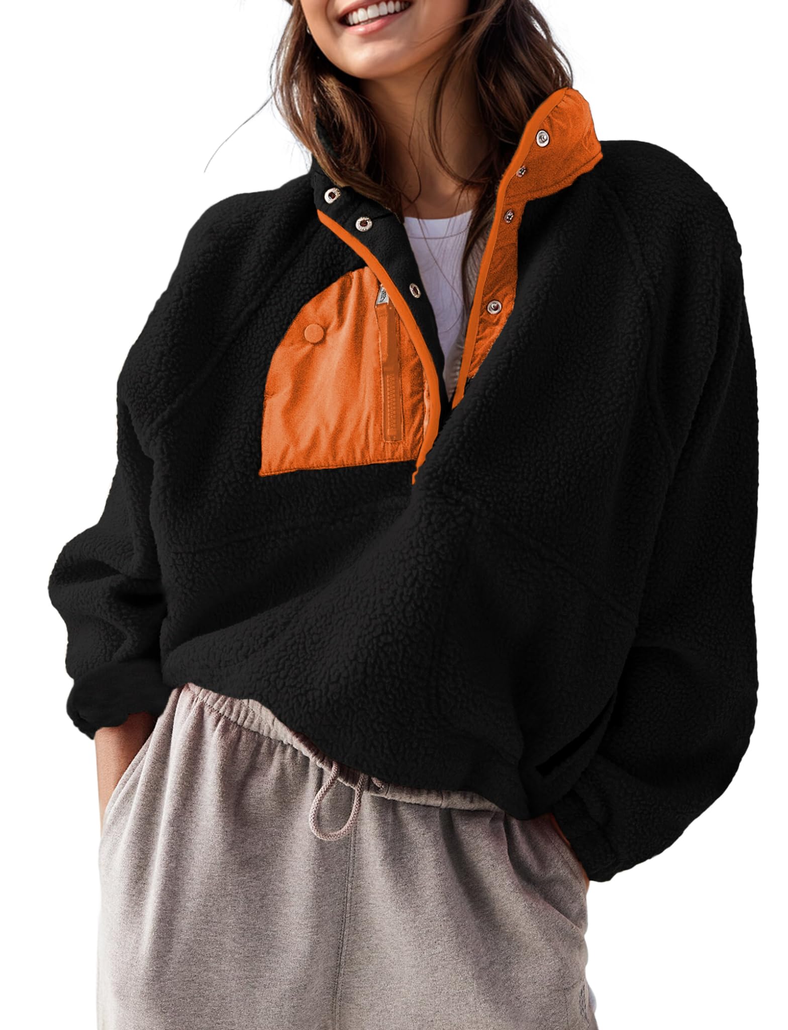Women's Sherpa Jacket With Pockets(Buy 2 Free Shipping)