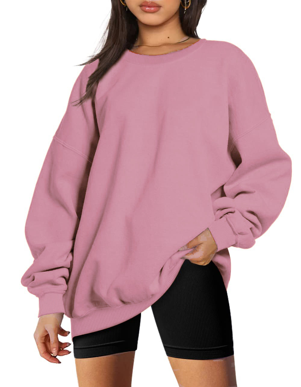 Women's Oversized  Sweatshirts Long Sleeve Tops