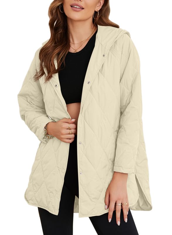 Hooded Diamond Quilted Lightweight Jacket (BUY 2 FREE SHIPPING!!!)