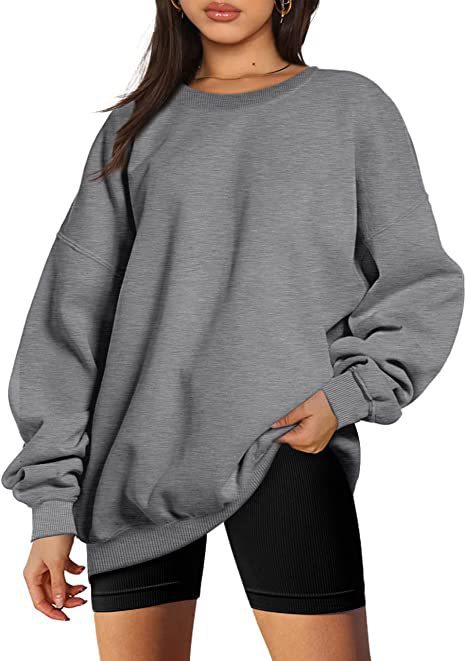 Women's Oversized  Sweatshirts Long Sleeve Tops
