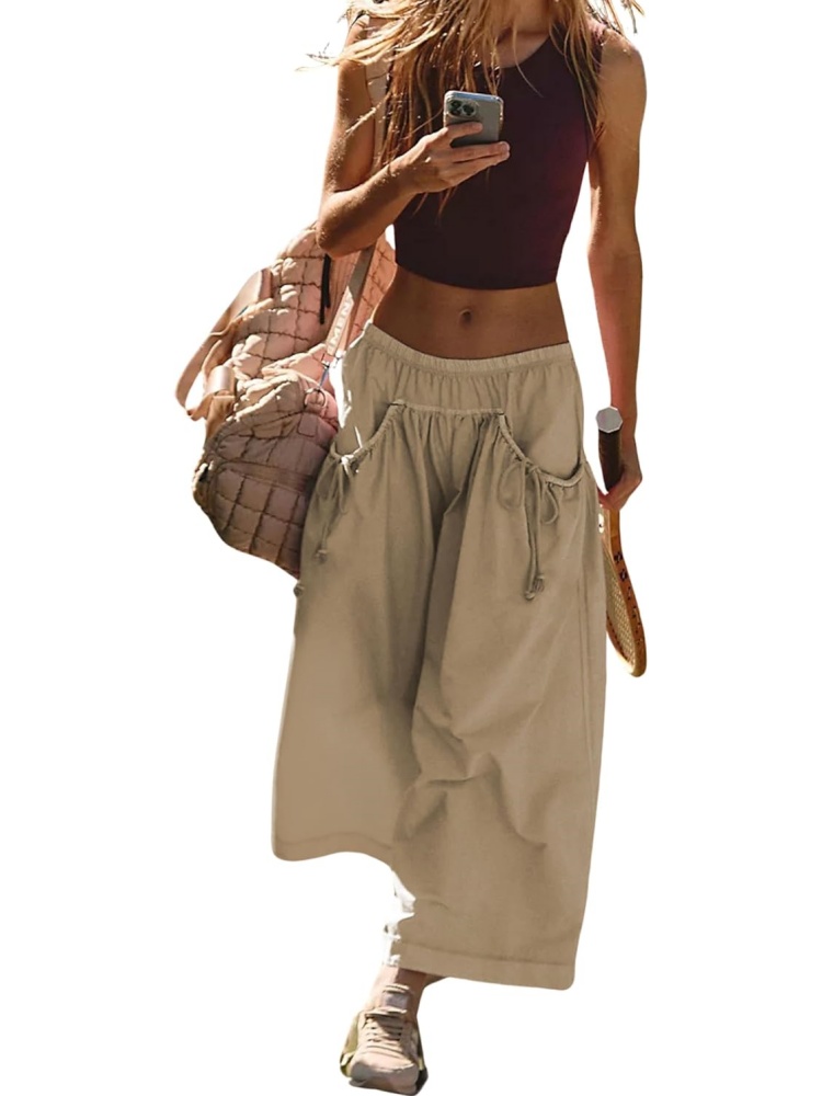 Women's Loose Wide Leg Track Pants With Drawstring Pockets (BUY 2 FREE SHIPPING)