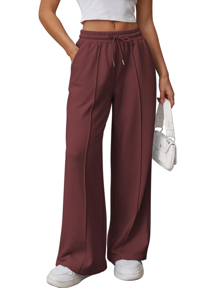 Womens Wide Leg Sweatpants High Waisted Baggy Pants