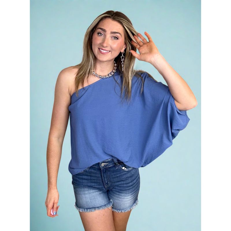 FASHION ONE SHOULDER TOP