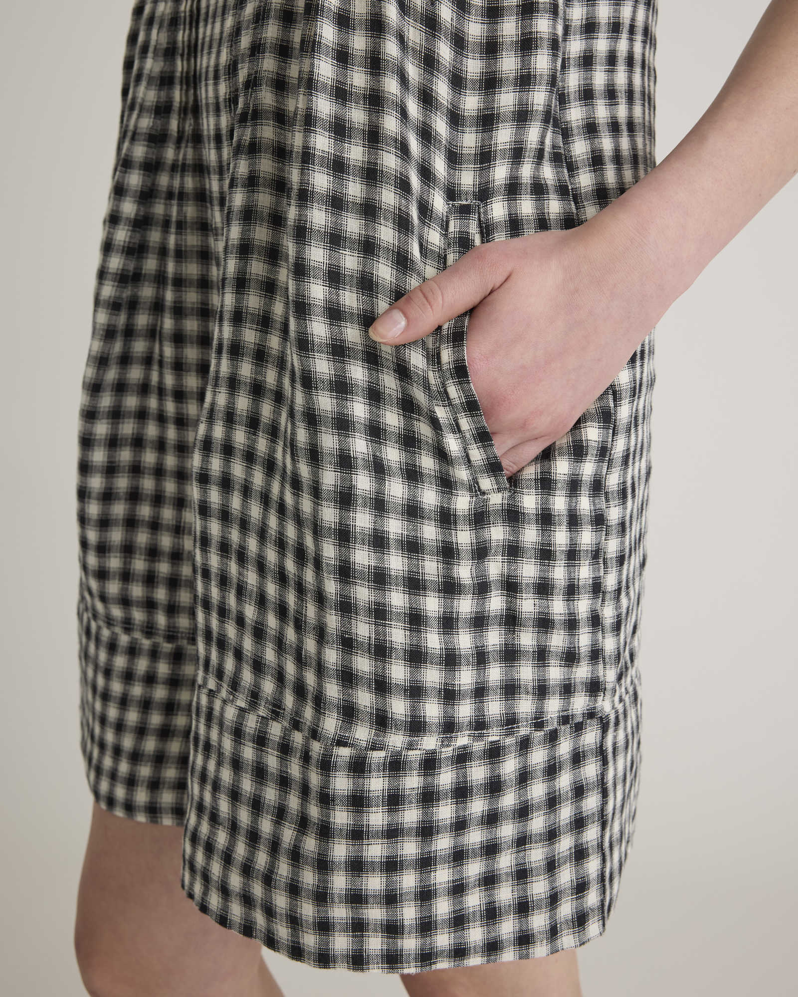 Women's Pintuck Mini Shift Dress