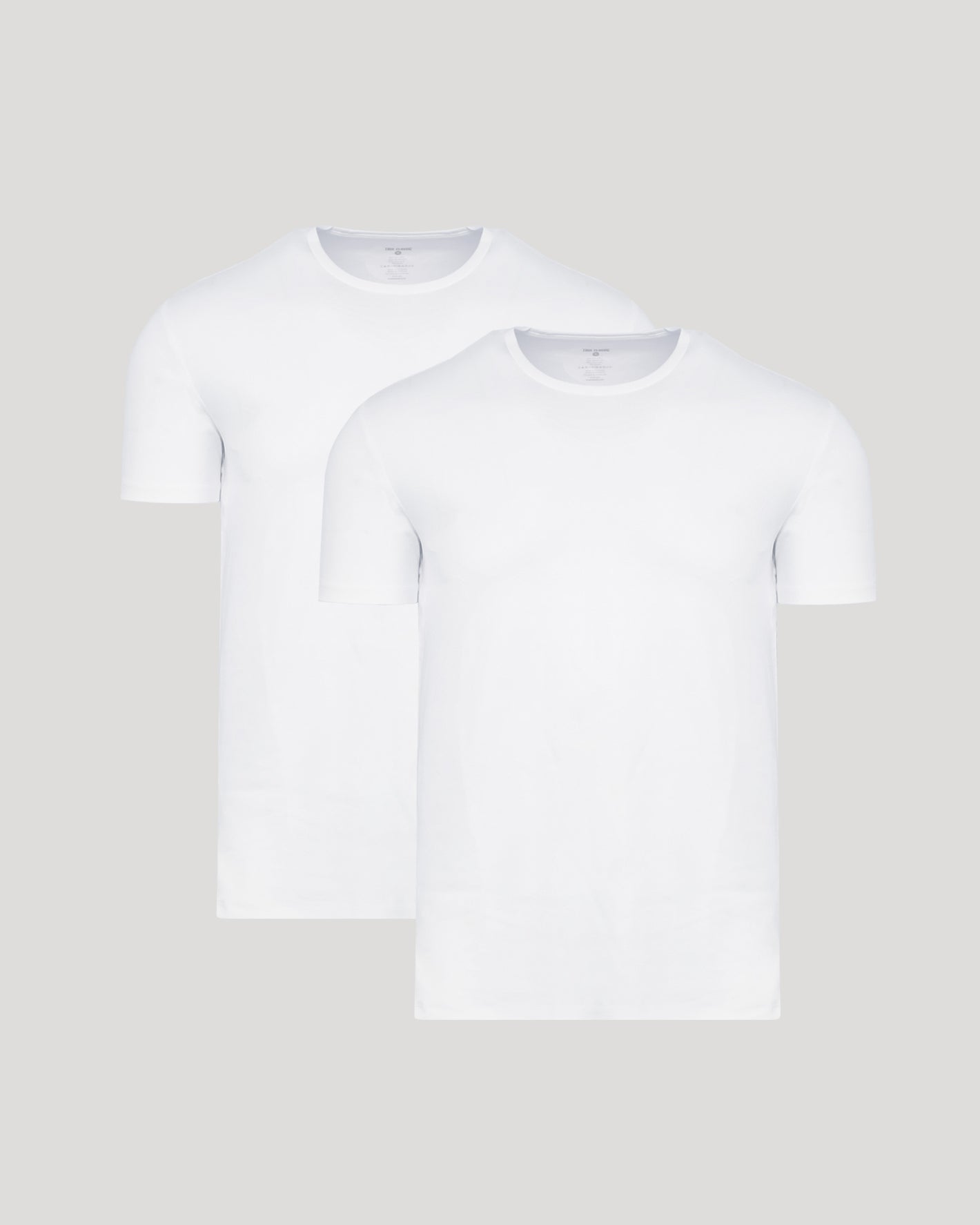 Premium Pima Crew Neck (2‑Pack, 4‑Pack )