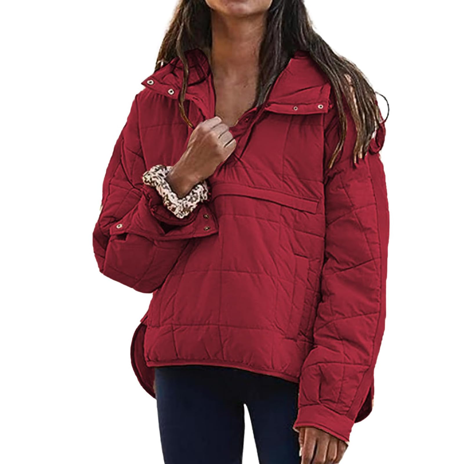 Women's Packable Pullover Puffer Jacket (BUY 2 10% OFF!!!)