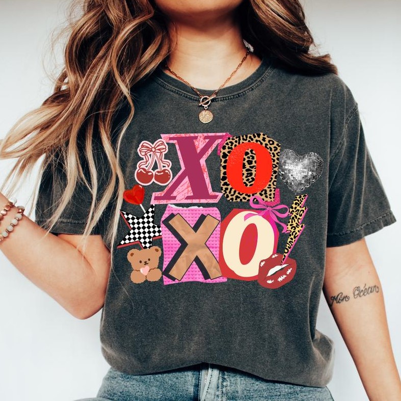 Retro Collage Style Positive Christian Faith T-shirt