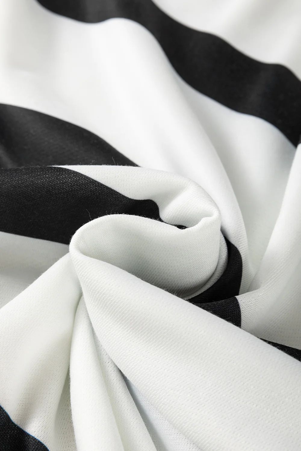 Women's Striped Drop Shoulder Pullover Tops & Jogger Pants Sets