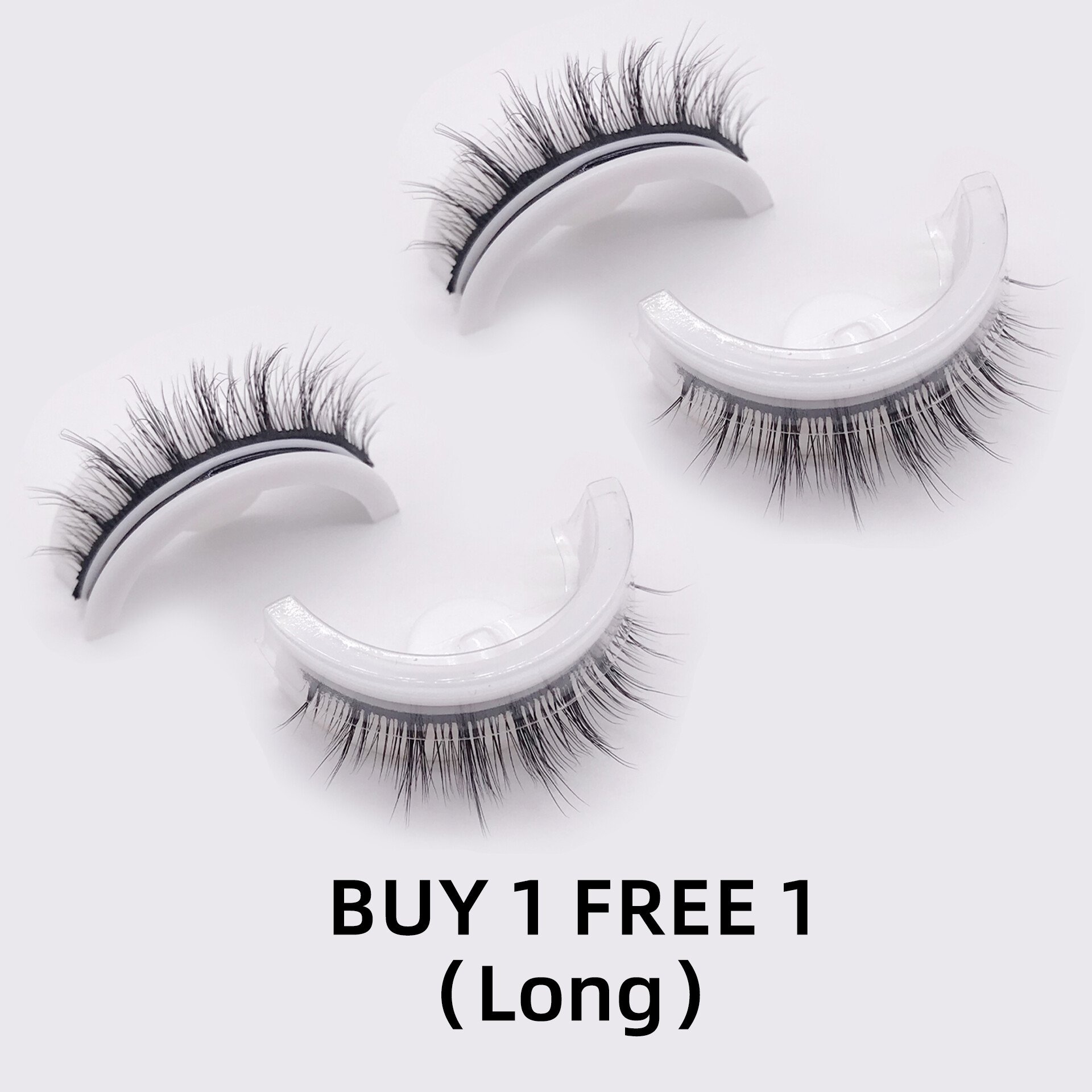 Christmas Sale 48% OFF - Reusable Self-Adhesive Eyelashes-Pink Laura