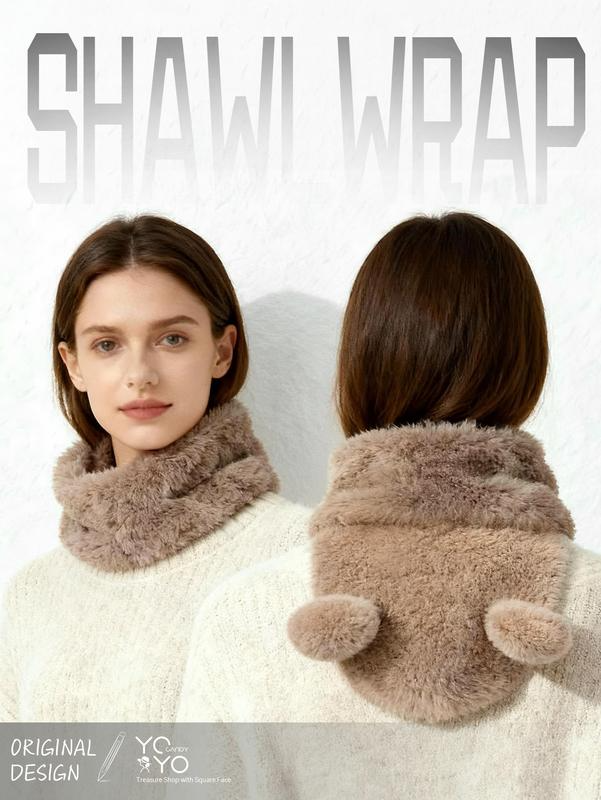 Cute Bear Ear Shape Warm Knitted Hat