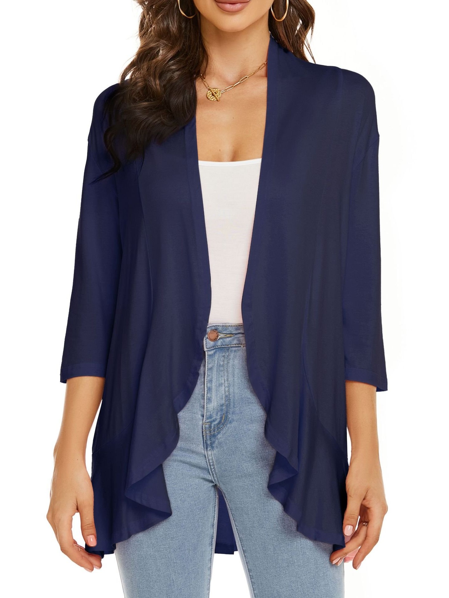 Women's Casual Lightweight Open Front Cardigans
