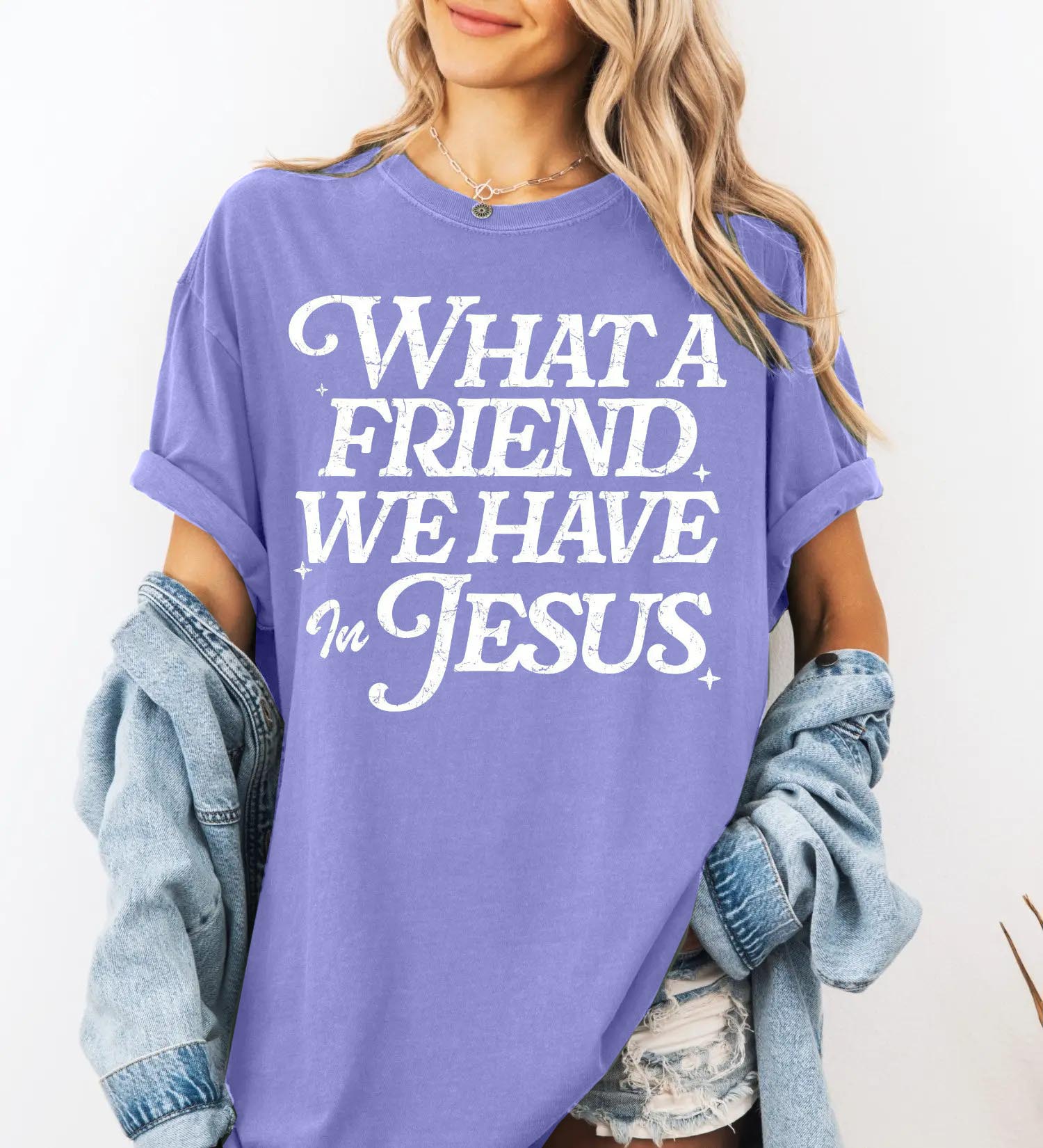"What A Friend We Have In Jesus" Faith T-Shirt