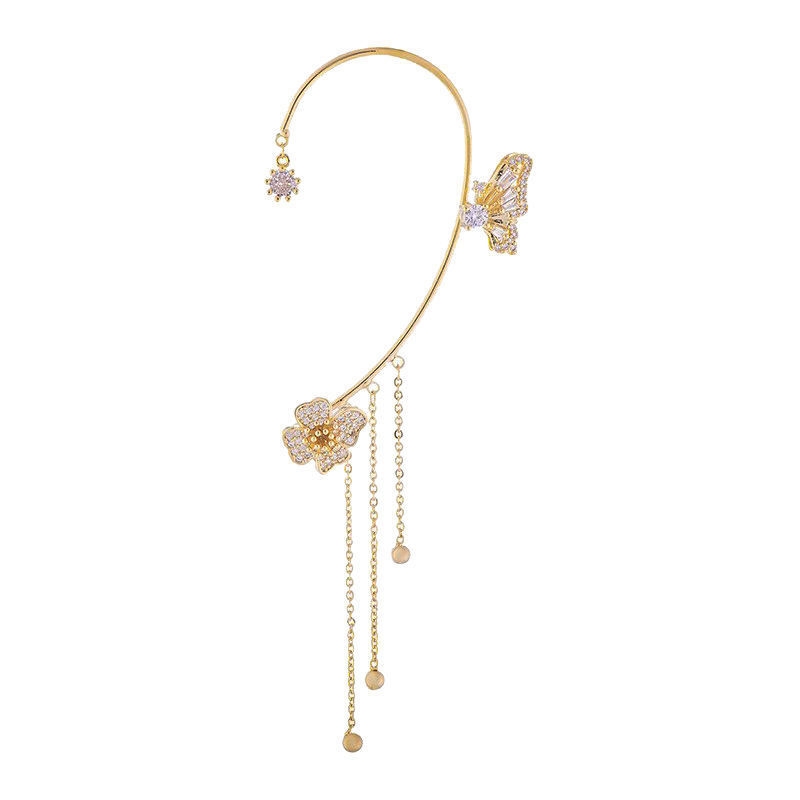 ✨Butterfly Tassel Style Zircon Earrings