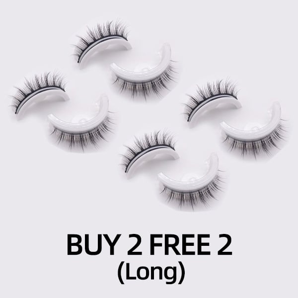 Christmas Sale 48% OFF - Reusable Self-Adhesive Eyelashes-Pink Laura