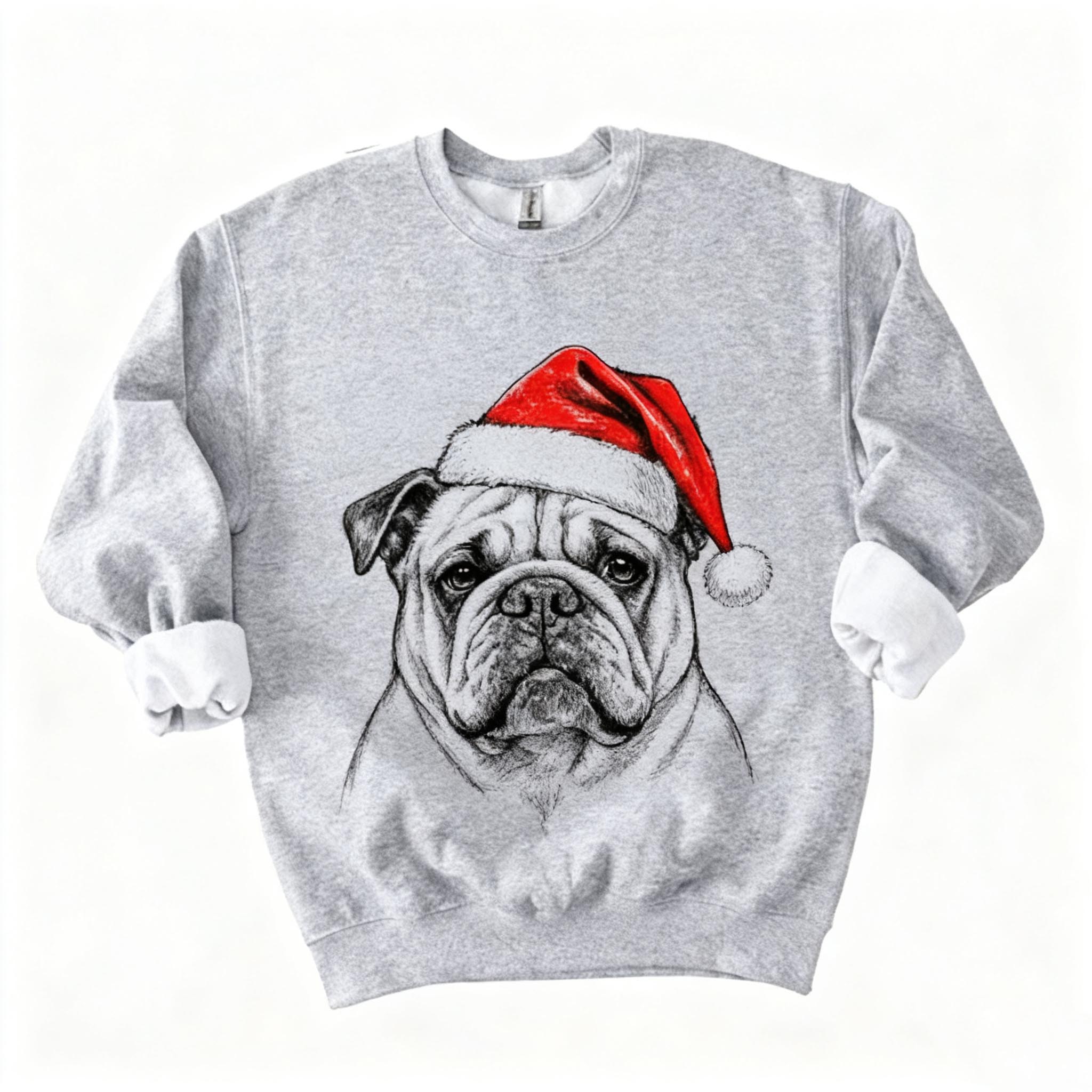 Christmas Dog Sweatshirt, Christmas Gift For Dog Lovers