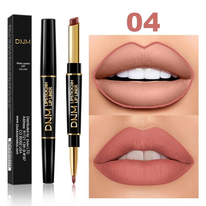 🔥2-in-1 Waterproof Lipstick Lip Liner