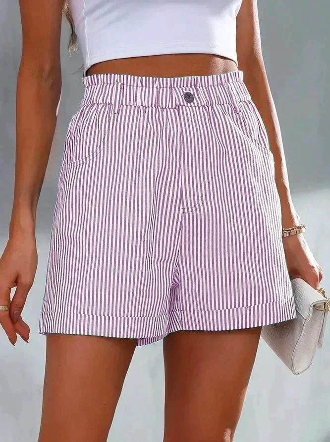 🔥Loose Casual Striped Shorts