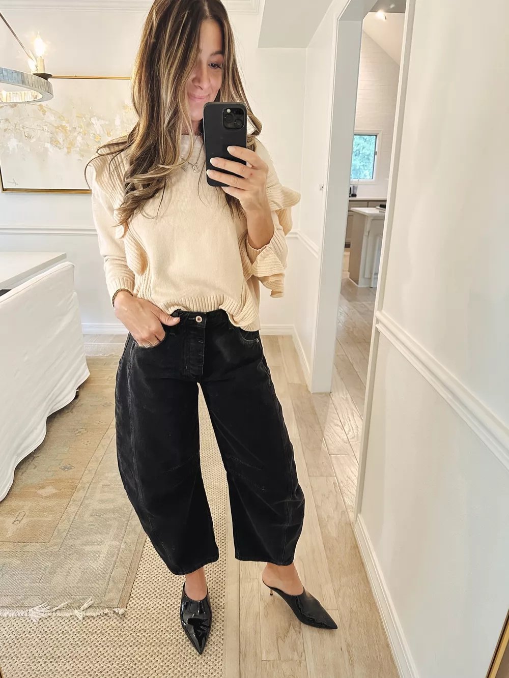 🔥Mid-Rise Barrel Jeans (Buy 2 Free Shipping)-boocean.com