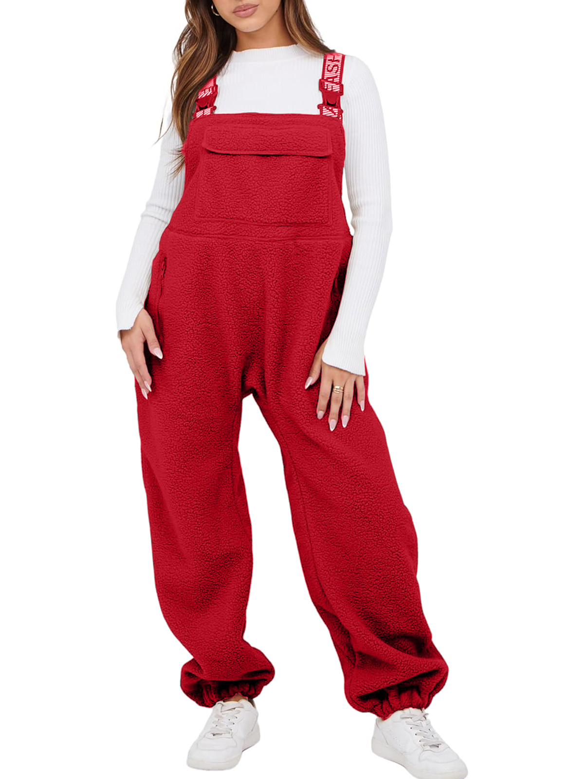 Women's Fleece Warm Winter Casual Loose Jumpsuits (Buy 2 Free Shipping)