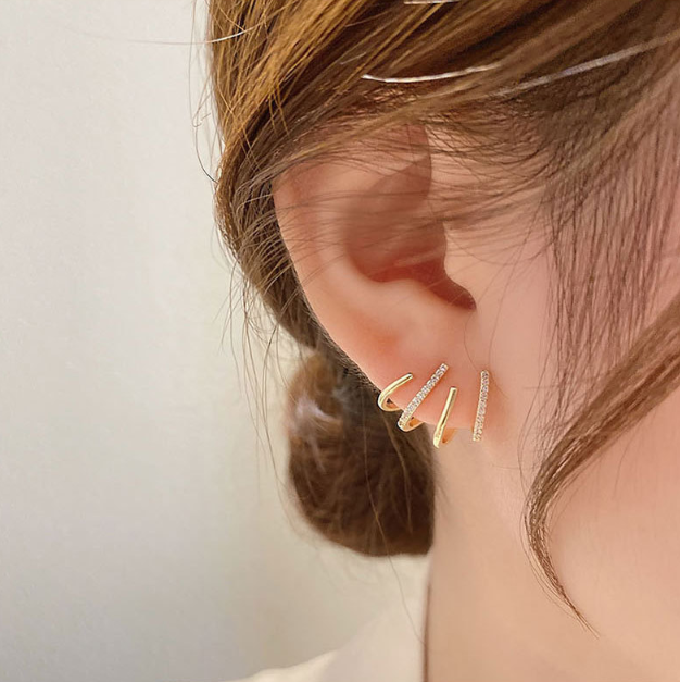 🌹Shiny Crystal Earrings