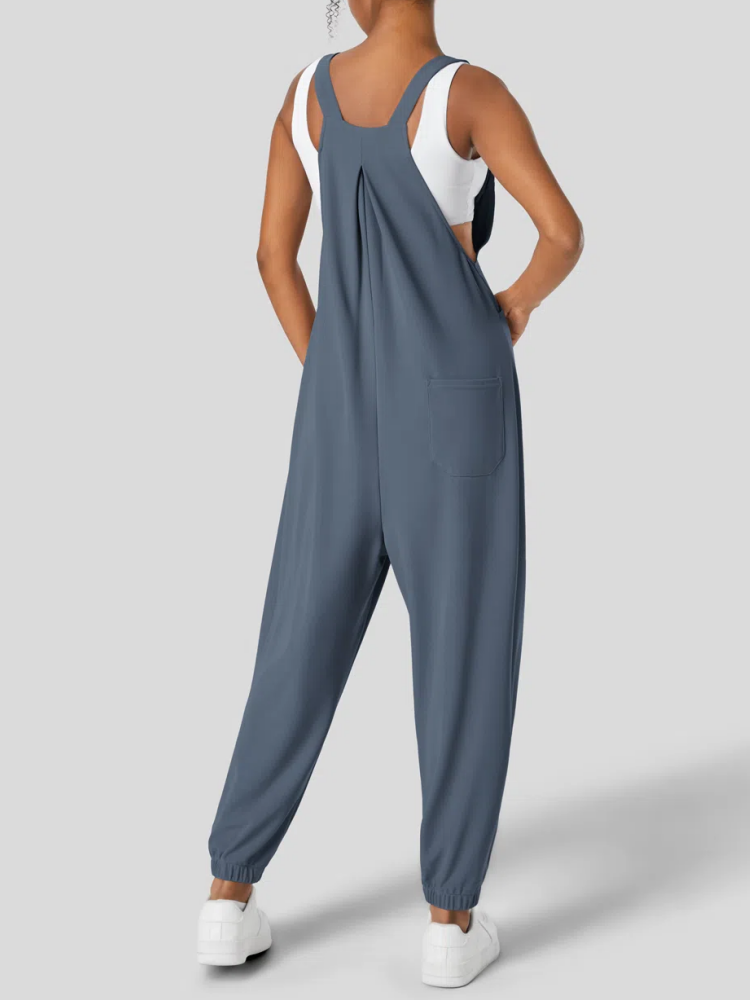 Adjustable Strap Button Multiple Pockets Casual Overalls (Buy 2 Free Shipping)