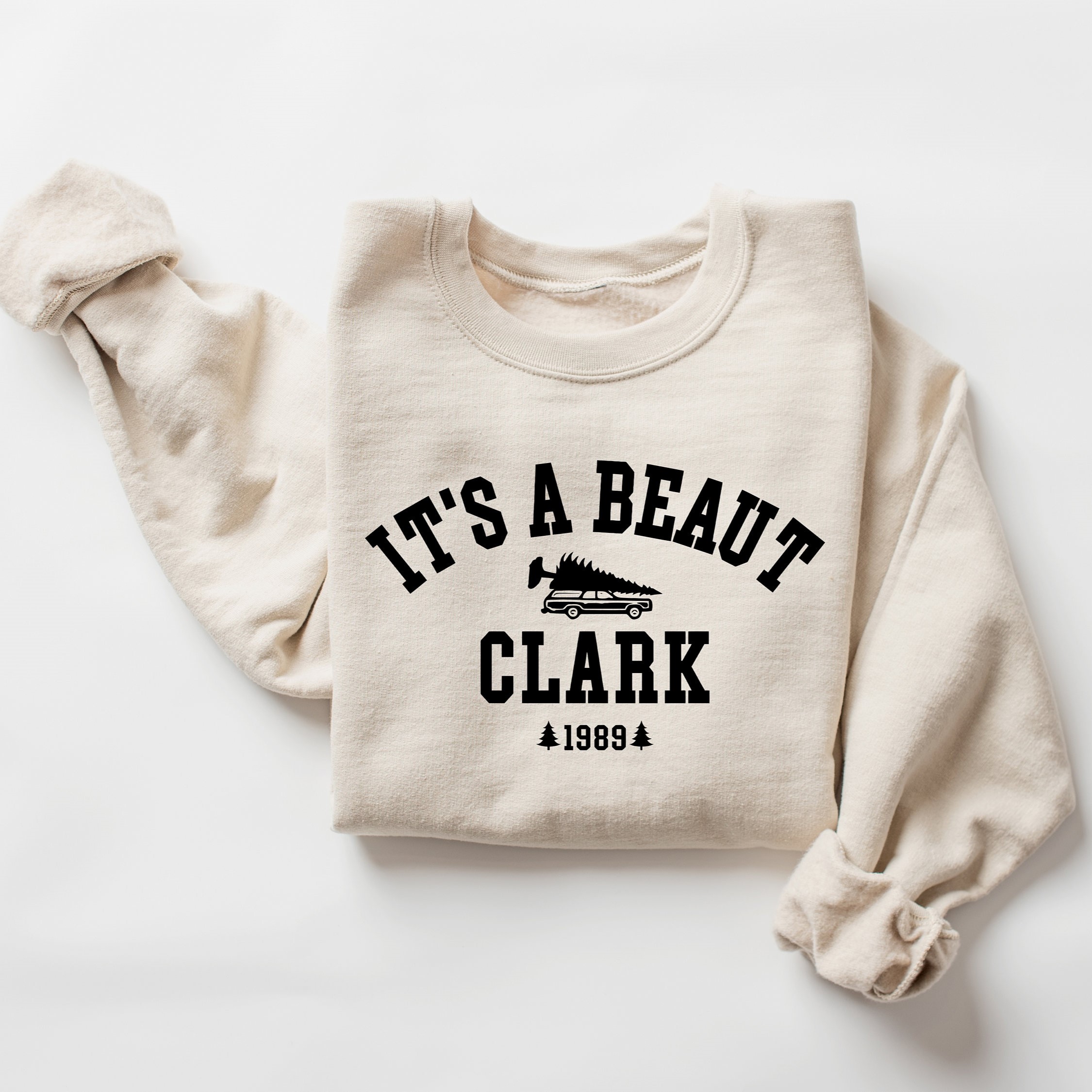 "It’s A Beaut Clark 1989" Retro Christmas Sweatshirt