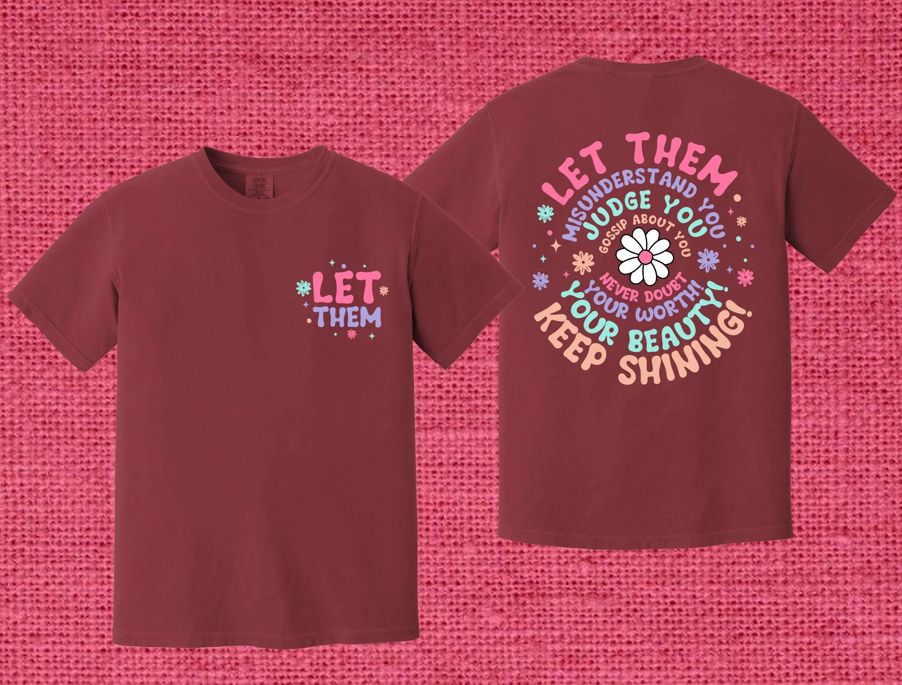 Love in Faith | Let Them Tee | Self Love Shirt for Women
