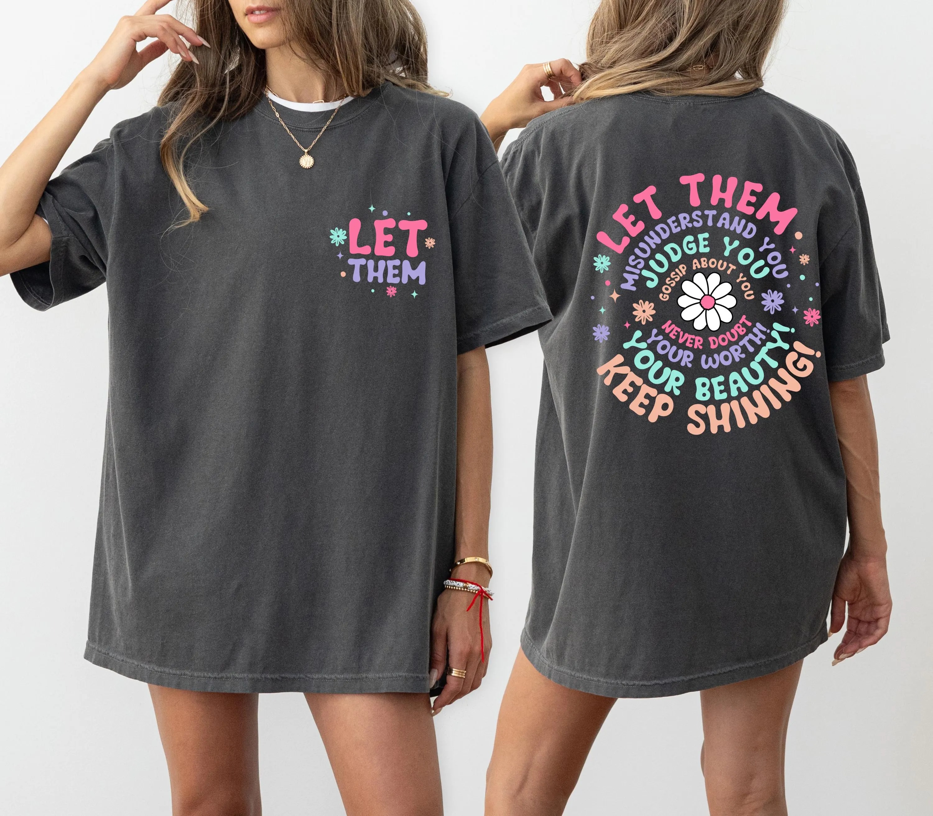 Love in Faith | Let Them Tee | Self Love Shirt for Women