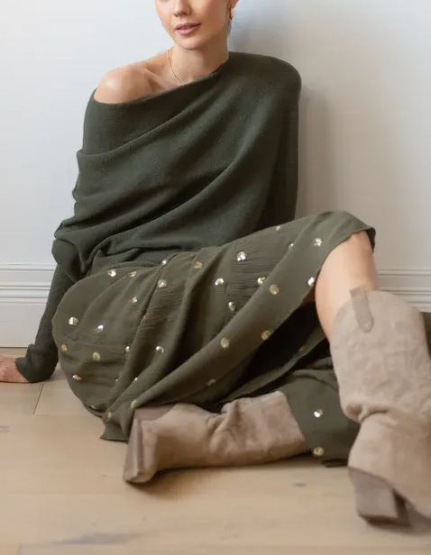 Asymmetric Draped Jumper (Buy 2 Free Shipping)