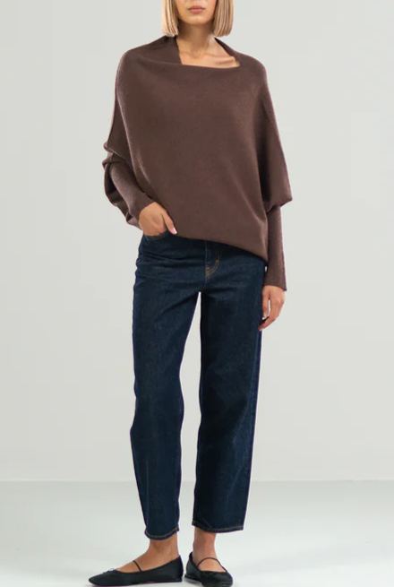 Asymmetric Draped Jumper (Buy 2 Free Shipping)