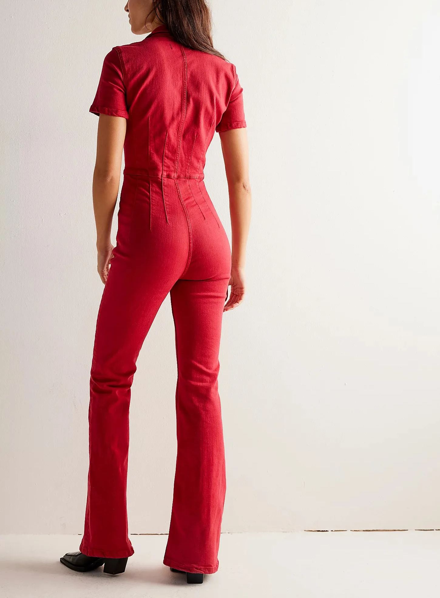 New🔥Women's  Flare Jumpsuit-hivebabe.com