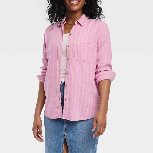 💝NEW🔥Women's Linen Long Sleeve  Shirt and High-Rise Shorts  (BUY 2 FREE SHIPPING)-hivebabe.com