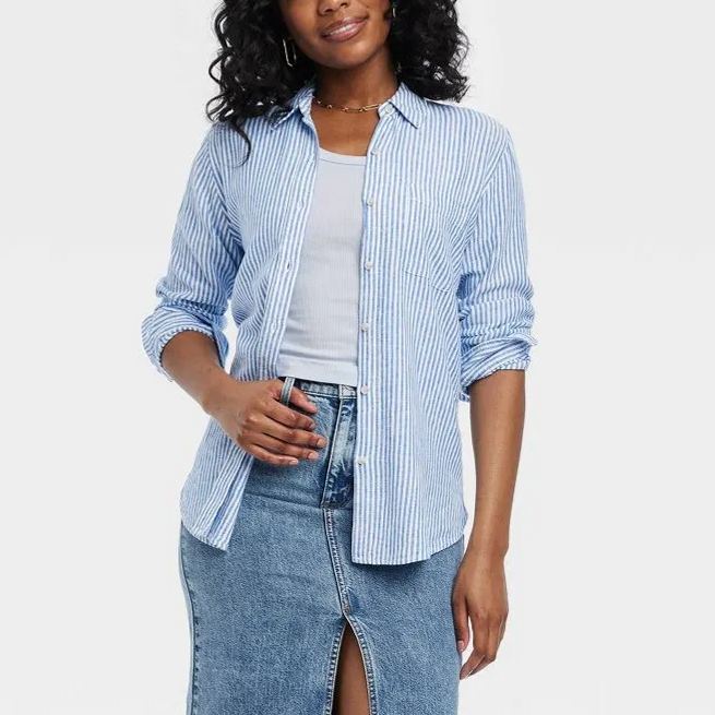 💝NEW🔥Women's Linen Long Sleeve  Shirt and High-Rise Shorts  (BUY 2 FREE SHIPPING)-hivebabe.com