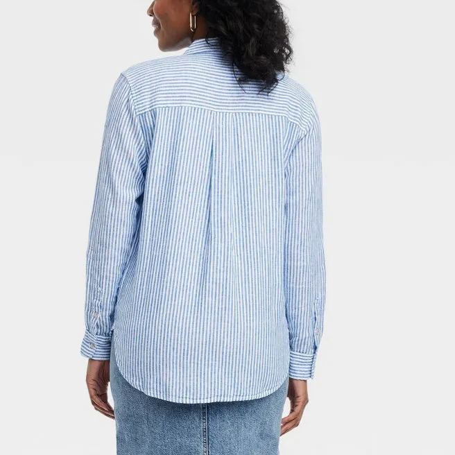 💝NEW🔥Women's Linen Long Sleeve  Shirt and High-Rise Shorts  (BUY 2 FREE SHIPPING)-hivebabe.com