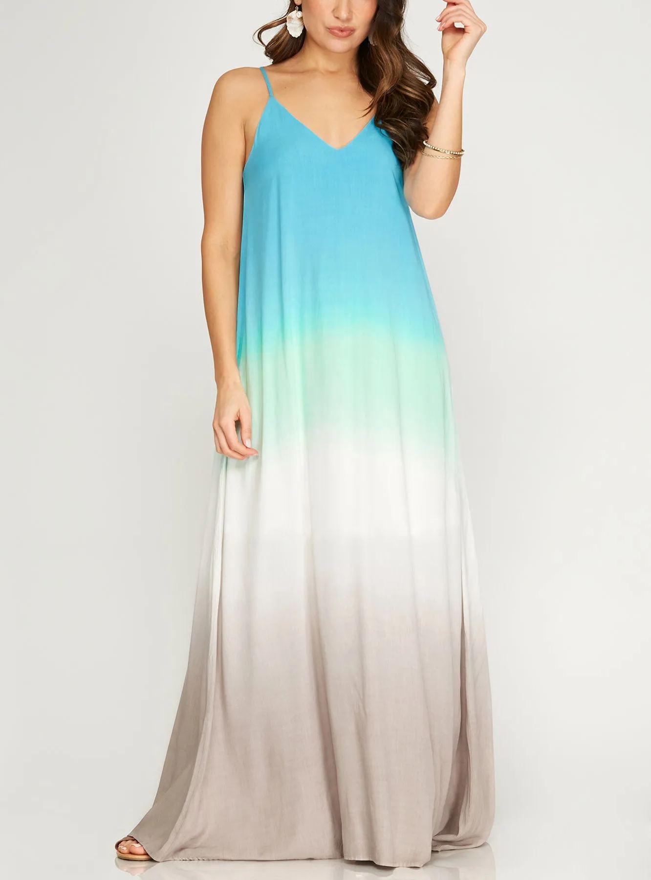 2024 HOT SALE-Ombre and Out Maxi Dress